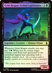 Grim Reaper, Lethal Legionnaire
Marvel Super Heroes
Single
Magic: The Gathering