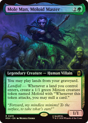 Mole Man, Moloid Master
Marvel Super Heroes
Single
Magic: The Gathering