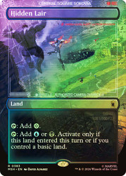 Hidden Lair
Marvel Super Heroes
Single
Magic: The Gathering