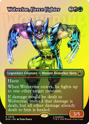 Wolverine, Fierce Fighter
Marvel Super Heroes
Single
Magic: The Gathering