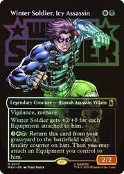 Winter Soldier, Icy Assassin
Marvel Super Heroes
Single
Magic: The Gathering