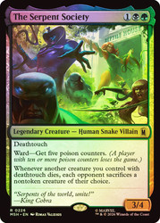 The Serpent Society
Marvel Super Heroes
Single
Magic: The Gathering