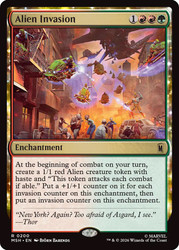 Alien Invasion
Marvel Super Heroes
Single
Magic: The Gathering