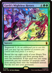 Earth's Mightiest Heroes
Marvel Super Heroes
Single
Magic: The Gathering