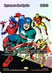 Return to the Ranks
Marvel Universe
Single
Magic: The Gathering