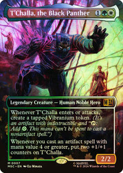 T'Challa, the Black Panther
Marvel Super Heroes Commander
Single
Magic: The Gathering