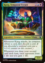 Kang, Temporal Tyrant
Marvel Super Heroes
Single
Magic: The Gathering