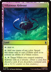 Villainous Hideout
Marvel Super Heroes
Single
Magic: The Gathering