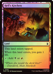 Hell's Kitchen
Marvel Super Heroes
Single
Magic: The Gathering
