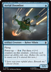 Aerial Doombot
Marvel Super Heroes
Single
Magic: The Gathering