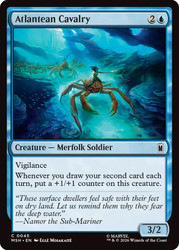 Atlantean Cavalry
Marvel Super Heroes
Single
Magic: The Gathering