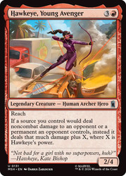 Hawkeye, Young Avenger
Marvel Super Heroes
Single
Magic: The Gathering