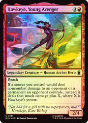 Hawkeye, Young Avenger
Marvel Super Heroes
Single
Magic: The Gathering