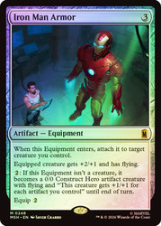 Iron Man Armor
Marvel Super Heroes
Single
Magic: The Gathering