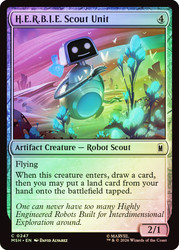 H.E.R.B.I.E. Scout Unit
Marvel Super Heroes
Single
Magic: The Gathering