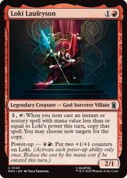 Loki Laufeyson
Marvel Super Heroes
Single
Magic: The Gathering