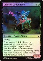 Unliving Legionnaire
Marvel Super Heroes
Single
Magic: The Gathering