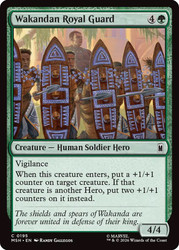 Wakandan Royal Guard
Marvel Super Heroes
Single
Magic: The Gathering
