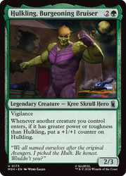Hulkling, Burgeoning Bruiser
Marvel Super Heroes
Single
Magic: The Gathering