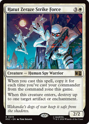 Hatut Zeraze Strike Force
Marvel Super Heroes Commander
Single
Magic: The Gathering