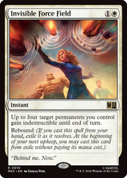 Invisible Force Field
Marvel Super Heroes Commander
Single
Magic: The Gathering