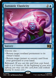 Fantastic Elasticity
Marvel Super Heroes Commander
Single
Magic: The Gathering