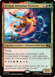 Crystal, Inhuman Princess
Marvel Super Heroes Commander
Single
Magic: The Gathering