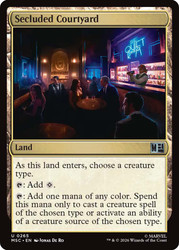 Secluded Courtyard
Marvel Super Heroes Commander
Single
Magic: The Gathering