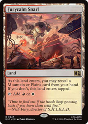 Furycalm Snarl
Marvel Super Heroes Commander
Single
Magic: The Gathering