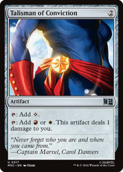 Talisman of Conviction
Marvel Super Heroes Commander
Single
Magic: The Gathering