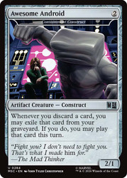 Containment Construct (Awesome Android)
Marvel Super Heroes Commander
Single
Magic: The Gathering