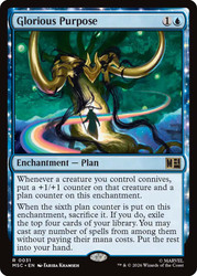 Glorious Purpose
Marvel Super Heroes Commander
Single
Magic: The Gathering