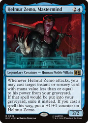 Helmut Zemo, Mastermind
Marvel Super Heroes Commander
Single
Magic: The Gathering