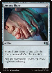 Arcane Signet
Marvel Super Heroes Commander
Single
Magic: The Gathering