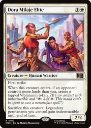 Dora Milaje Elite
Marvel Super Heroes Commander
Single
Magic: The Gathering
