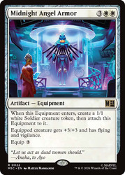 Midnight Angel Armor
Marvel Super Heroes Commander
Single
Magic: The Gathering