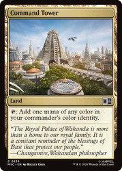 Command Tower
Marvel Super Heroes Commander
Single
Magic: The Gathering