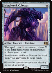 Metalwork Colossus
Marvel Super Heroes Commander
Single
Magic: The Gathering