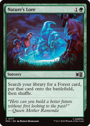 Nature's Lore
Marvel Super Heroes Commander
Single
Magic: The Gathering