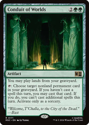 Conduit of Worlds
Marvel Super Heroes Commander
Single
Magic: The Gathering