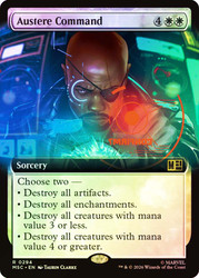 Austere Command
Marvel Super Heroes Commander
Single
Magic: The Gathering