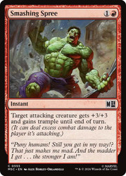 Smashing Spree
Marvel Super Heroes Commander
Single
Magic: The Gathering