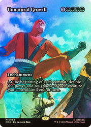 Unnatural Growth
Marvel Universe
Single
Magic: The Gathering