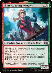 Stature, Young Avenger
Marvel Super Heroes Commander
Single
Magic: The Gathering