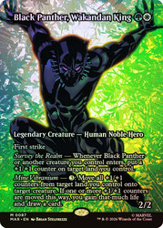 Black Panther, Wakandan King
Marvel Universe
Single
Magic: The Gathering