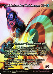 Captain America, First Avenger
Marvel Universe
Single
Magic: The Gathering