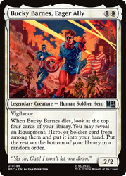 Bucky Barnes, Eager Ally
Marvel Super Heroes Commander
Single
Magic: The Gathering