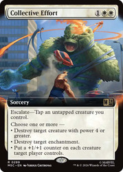 Collective Effort
Marvel Super Heroes Commander
Single
Magic: The Gathering