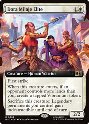 Dora Milaje Elite
Marvel Super Heroes Commander
Single
Magic: The Gathering