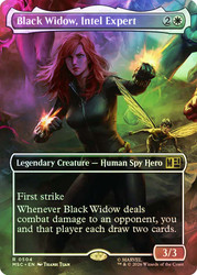 Black Widow, Intel Expert
Marvel Super Heroes Commander
Single
Magic: The Gathering